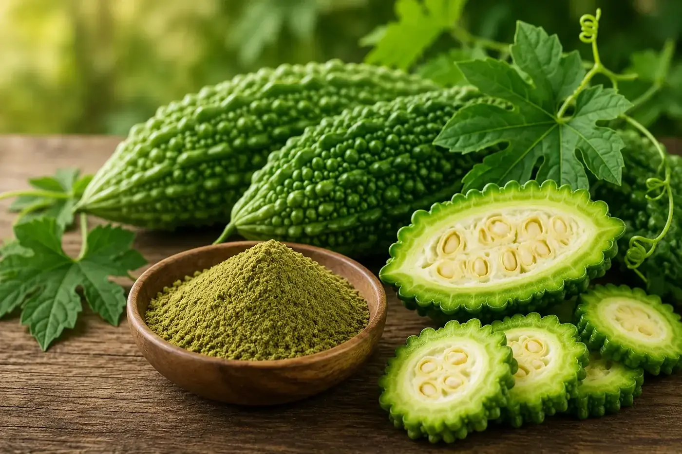Bitter Melon Fruit used in ColestZen cholesterol support capsules